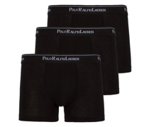Boxershorts, 3er Pack Schwarz
