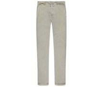Chino Denim-Optik, Superstretch, Slim Fit Taupe