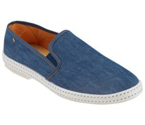 Loafer Denim-Optik Blau