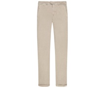 Chino Denim-Optik, Superstretch, Slim Fit Beige