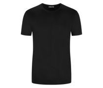 Softes T-Shirt aus Baumwoll-Jersey, Meisterwerk-Serie Schwarz