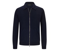 Strickjacke aus Baumwolle Marine