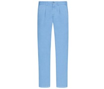 Leichte Chino mit Stretchanteil Hellblau