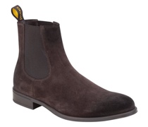 Eleganter Chelseaboot Dunkelbraun