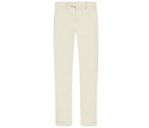 Chino mit Lyocell-Anteil, Slim Fit Champagner