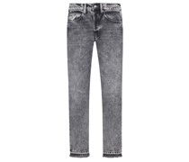 Nine In The Morning Jeans in Washed- und Used-Optik, Tapered Fit