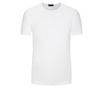 T-Shirt, O-Neck, im Viskose-Mix