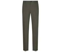 Leichte Baumwoll-Joggpant, Regular Fit Anthrazit
