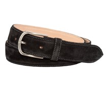 Kreis Ledermanufaktur Hochwertiger Veloursleder-Gürtel