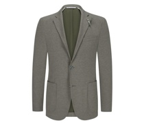 Baukasten Sakko Seba aus Jersey, Slim Fit Taupe
