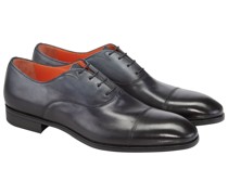 Santoni Business Schuhe in Derby-Form mit Kautschuk-Sohle