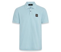 Belstaff Poloshirt in Piqué-Qualität mit Logo-Aufnäher