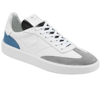 Sneaker mit Veloursleder-Patches Königsblau