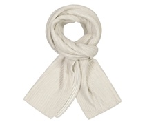 Kaschmir-Schal Doubleface-Optik Beige
