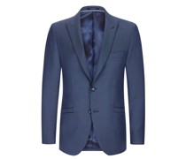 Festliches Baukasten-Sakko aus Schurwolle Blau