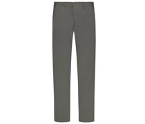 Hiltl Baumwoll-Chino mit feiner Struktur, Thiago, Slim Straight