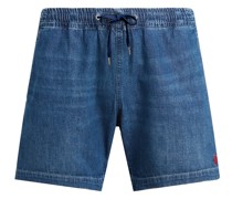 Polo Ralph Lauren Jeans-Shorts mit Logostickerei