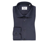 Hemd Twofold Super Cotton-Qualität, Slimline Marine
