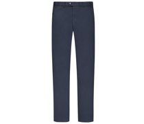 Softe Baumwoll-Chino mit Stretchanteil, Tourist 2.0 Marine