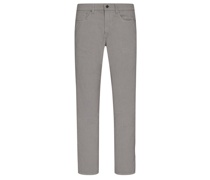 Leichte Baumwollhose, John, Slim Fit Beige