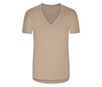Funktionales Unterhemd mit COOLMAX®-Faser Beige