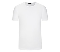 T-Shirt im Viskose-Stretch-Mix