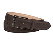 Gürtel Nubukleder Braun