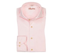 Casualhemd, Slimline Pink|, Hemd mit Haifischkragen, New Slimline Pink