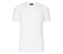 Hochwertiges T-Shirt, Ice-Cotton Weiß