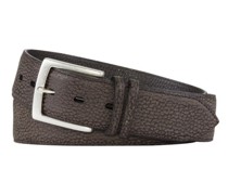 Gürtel aus Hirschleder Dunkelbraun