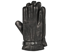 Leichte Handschuhe aus Lammnappa Schwarz