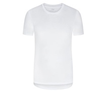 Funktions-Unterhemd mit Coolmax-Faser, O-Neck Weiß