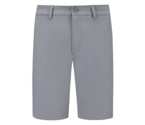 Bermudas Chino-Form mit Stretchanteil Grau