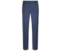 Festliche Baukasten-Hose aus Schurwolle Blau