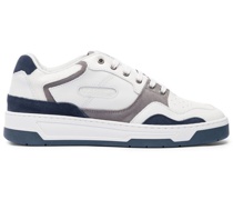 Sneaker mit Veloursleder-Patches Marine