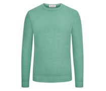 Leichter Merino-Pullover Mint