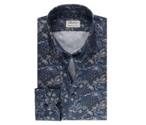 Stenströms Hemd mit Paisley-Muster, Fitted Body