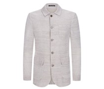 Strickjacke aus Baumwolle Beige