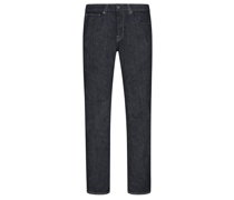 Jeans mit Movimento-Stretch, John, Slim Fit Marine