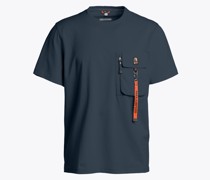Parajumpers Softes T-Shirt mit Brusttasche und Rescue Puller