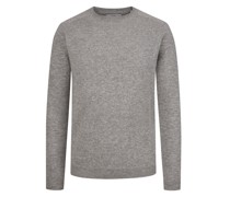 Eckerle Leichter Kaschmir-Pullover mit Rollkante