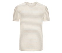 Eckerle Leichtes T-Shirt aus Leinen in Jersey-Qualität