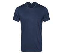 Leichtes T-Shirt, Modal-Qualität Blau