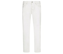 Jeans mit Stretchanteil, Dylan, Slim Fit Weiß