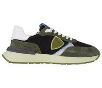 Sneaker im Material-Mix, Antibes Low Oliv