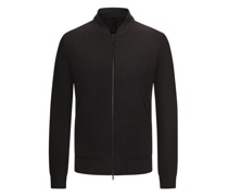 Blouson Reiskornstruktur Anthrazit