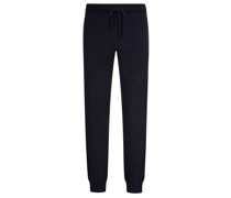 Joggpant aus Kaschmir Marine