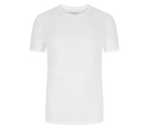 T-Shirt Lyocell-Stretch-Qualität Weiß
