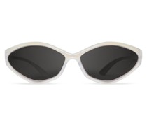 90s Oval Sonnenbrille