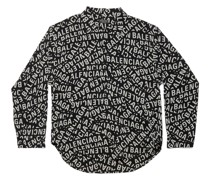 Logo Strips Minimal Hemd Medium Fit